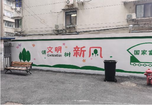 温县社区墙绘
